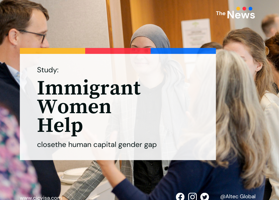 Study: Immigrant women closing the human capital gender gap