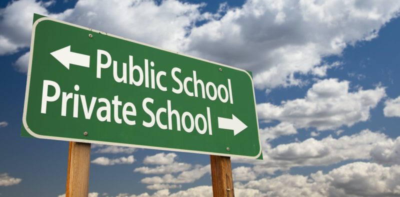 public vs private school