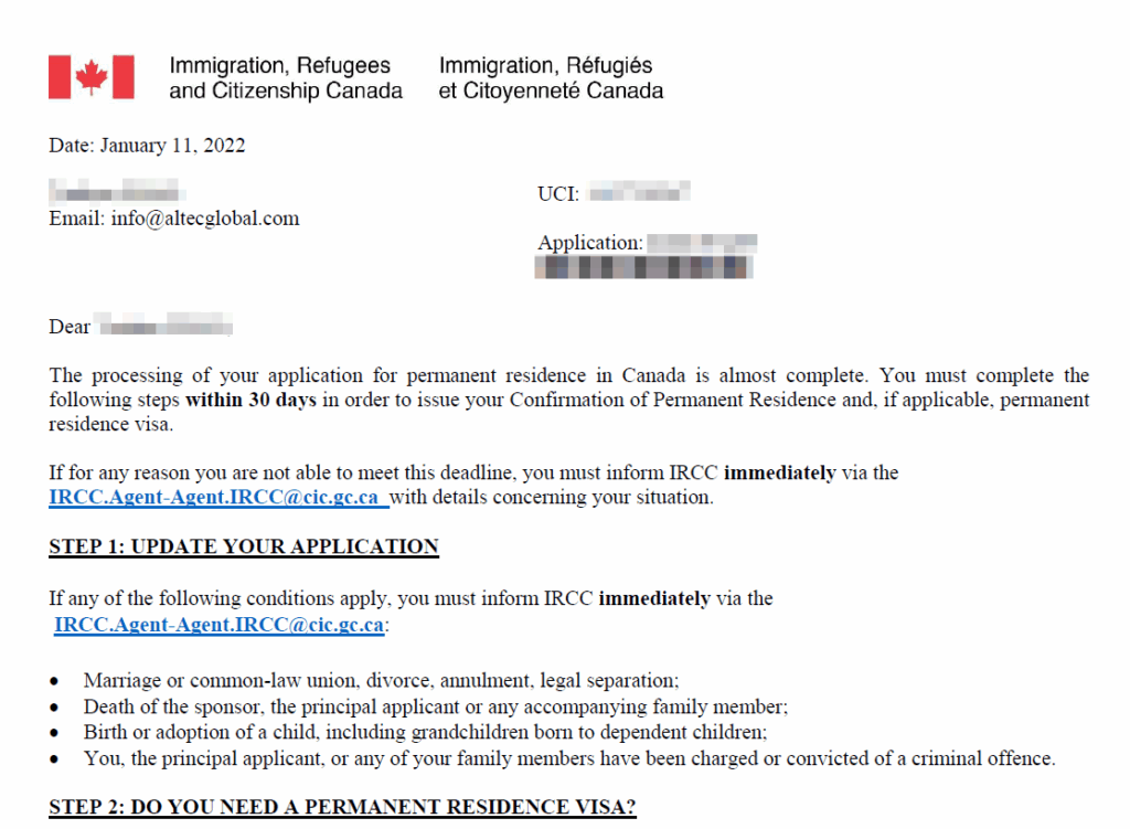 A Start Up Visa Application Approved with Altec Assistance! 7 20220111 A Start Up Visa Application Approved with Altec Assistance