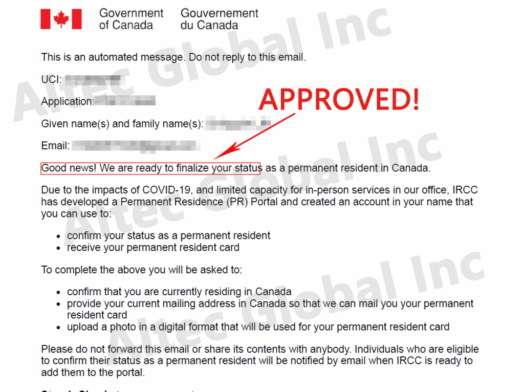 20230529 A Spousal Sponsorship Application Approved with Altec Assistance in Just 13 Months