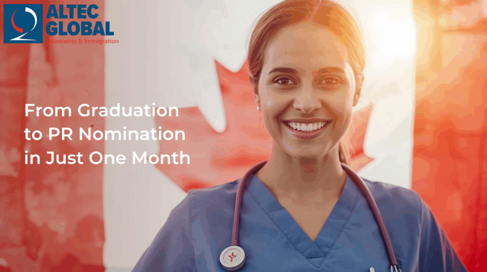 From Graduation to PR Nomination in Just One Month